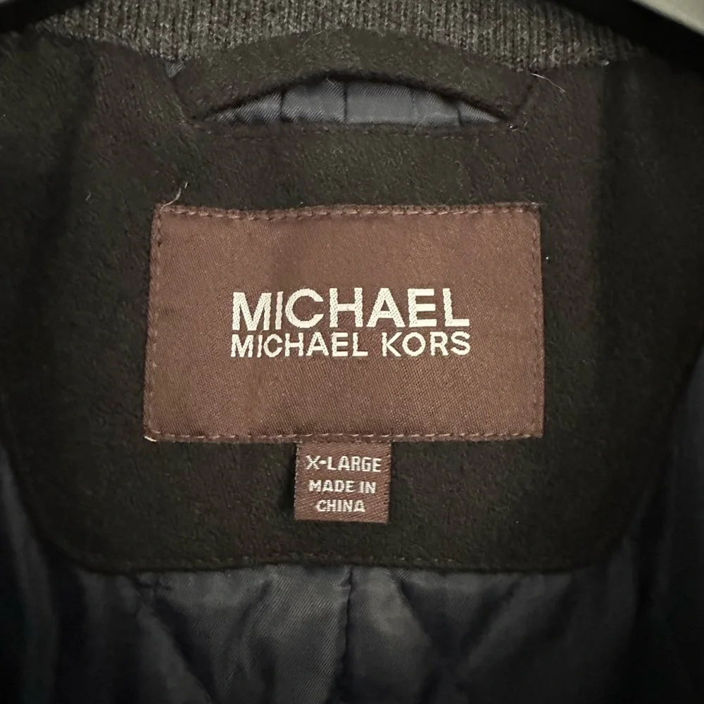 Michael Kors Wool Jacket XL Black - Picture 9 of 9